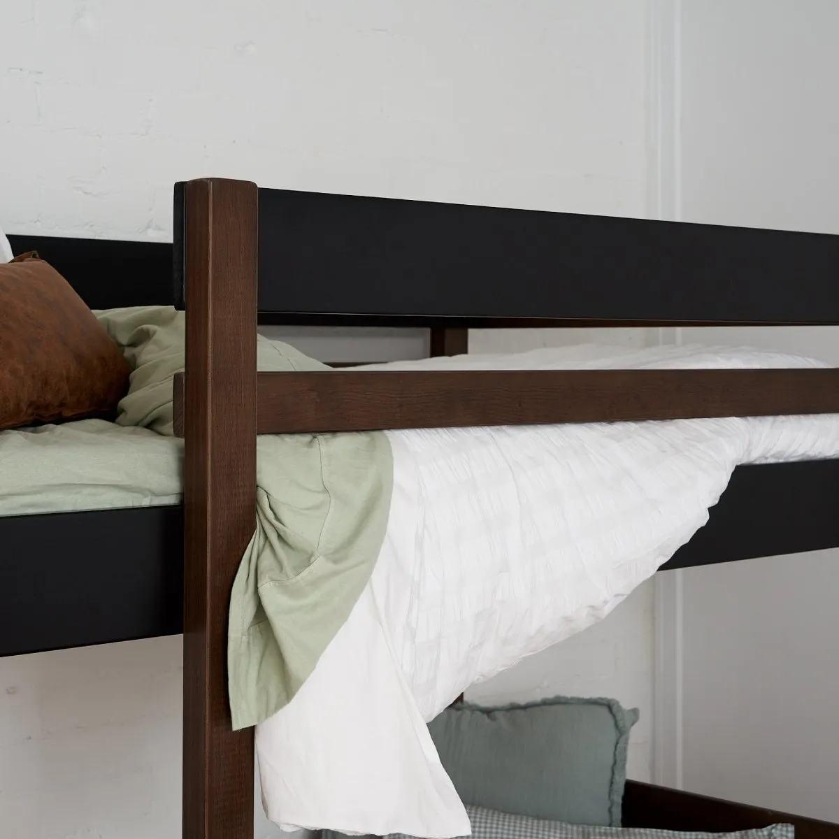 Side Ladder Bunk Beds with Under Bed Drawers