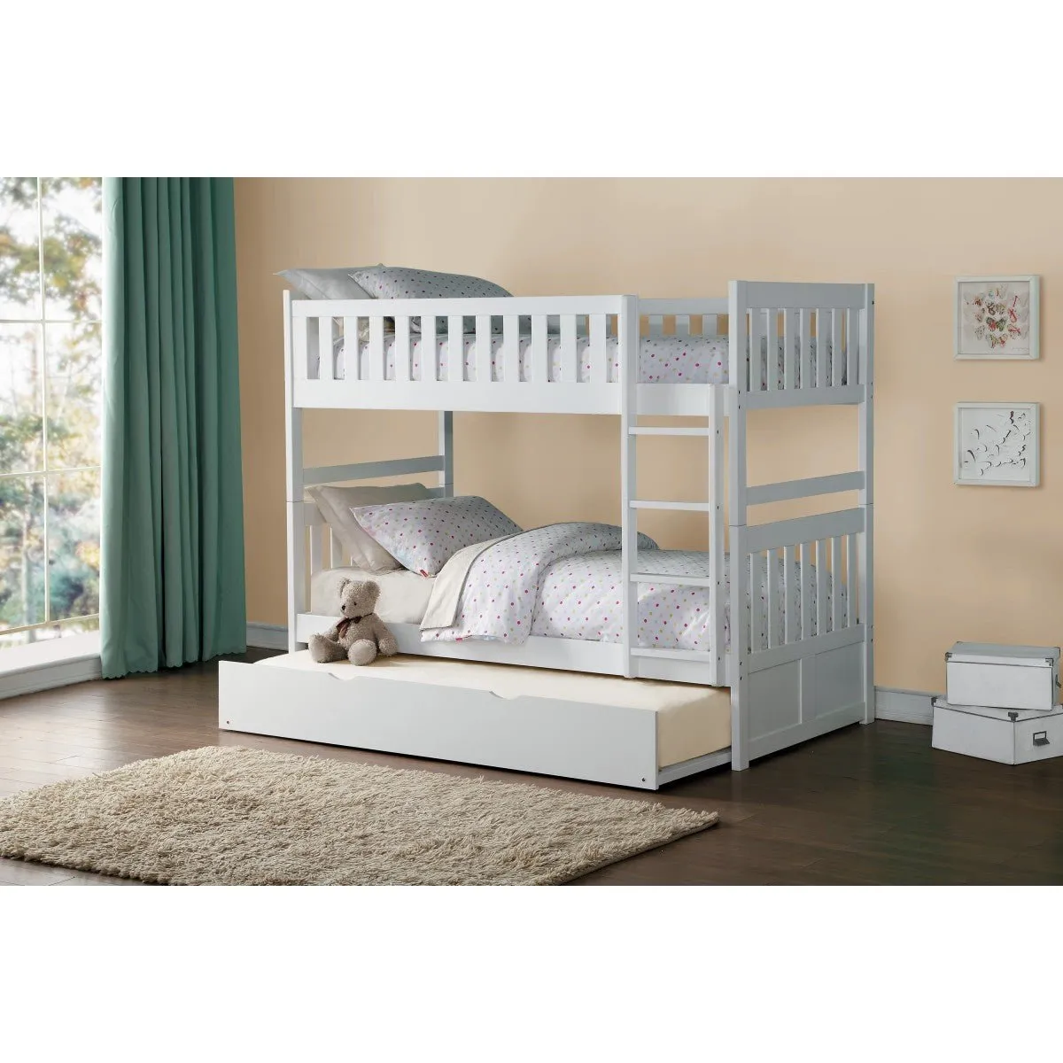 Single/Single Bunkbed with Chest and Night Stand Options