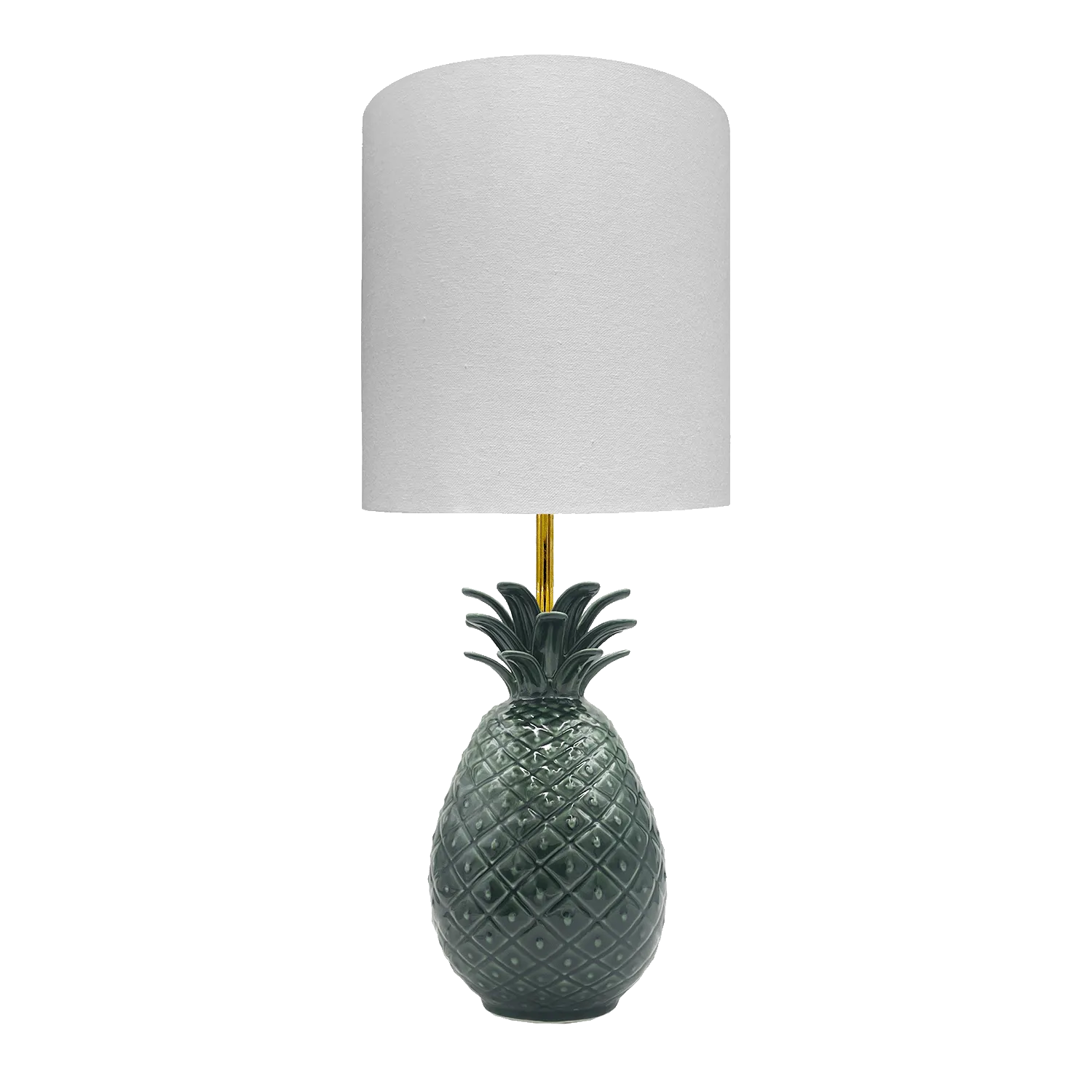 Small Emerald Green Pineapple Lamp