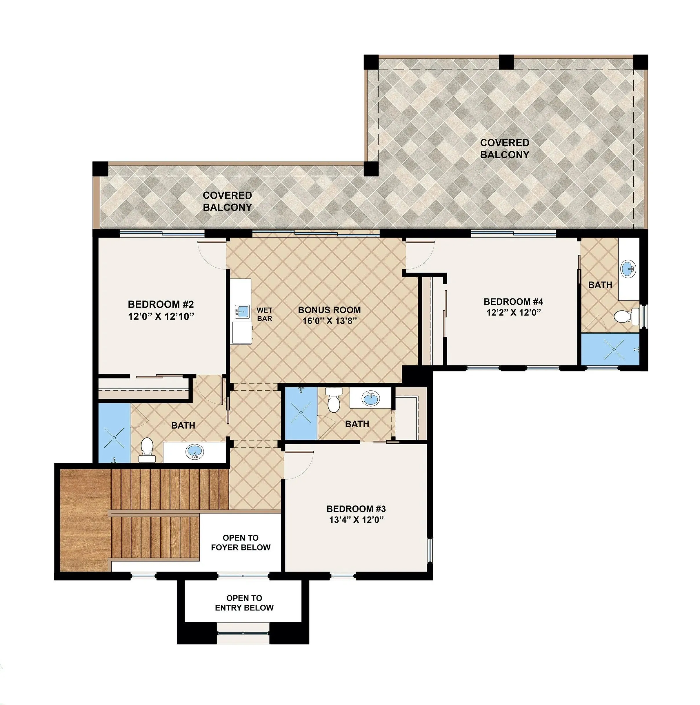 Spacious 4-Bedroom Home with Lanai, Outdoor Kitchen, and Open Floor Plan