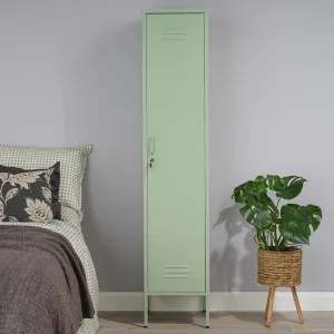 The Bexley - Tall Single Door Storage Locker In Sage