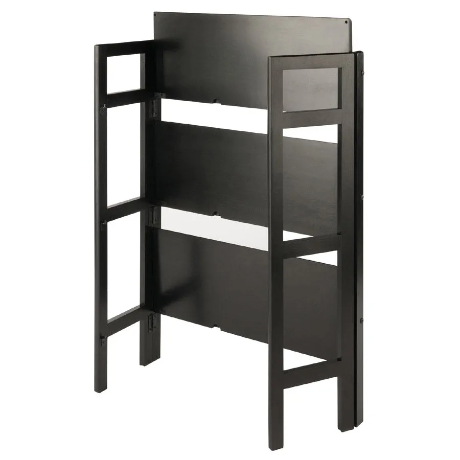 Three-Tier Folding Display Shelf - Black