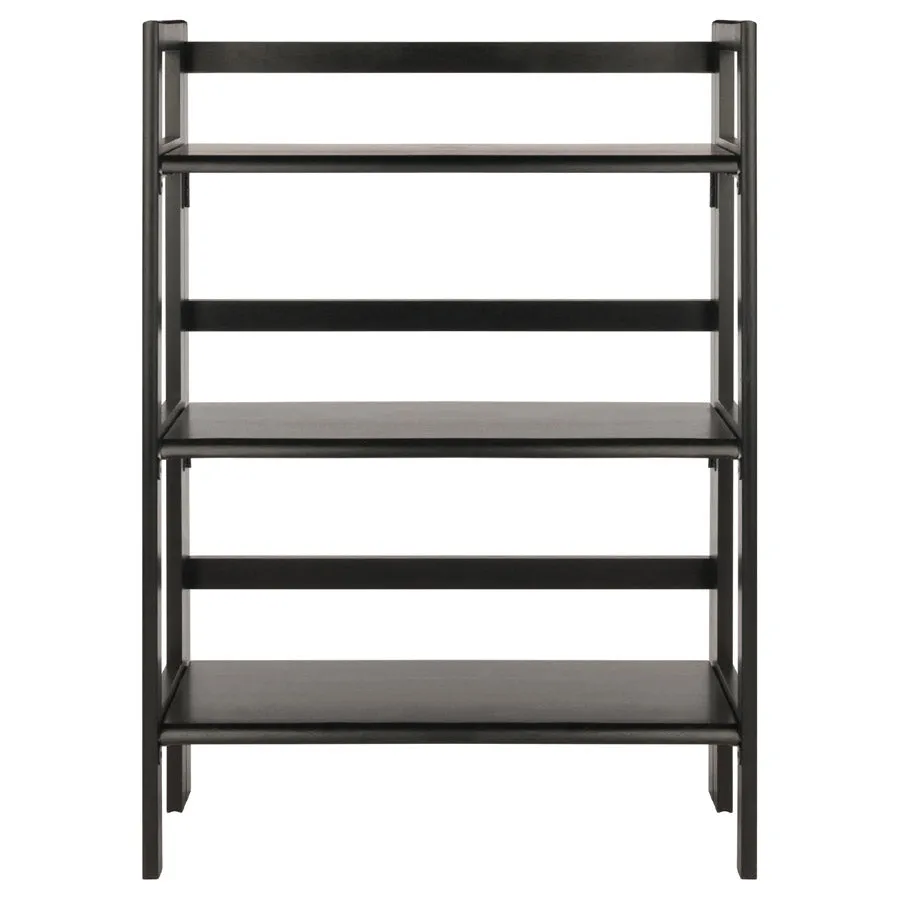 Three-Tier Folding Display Shelf - Black