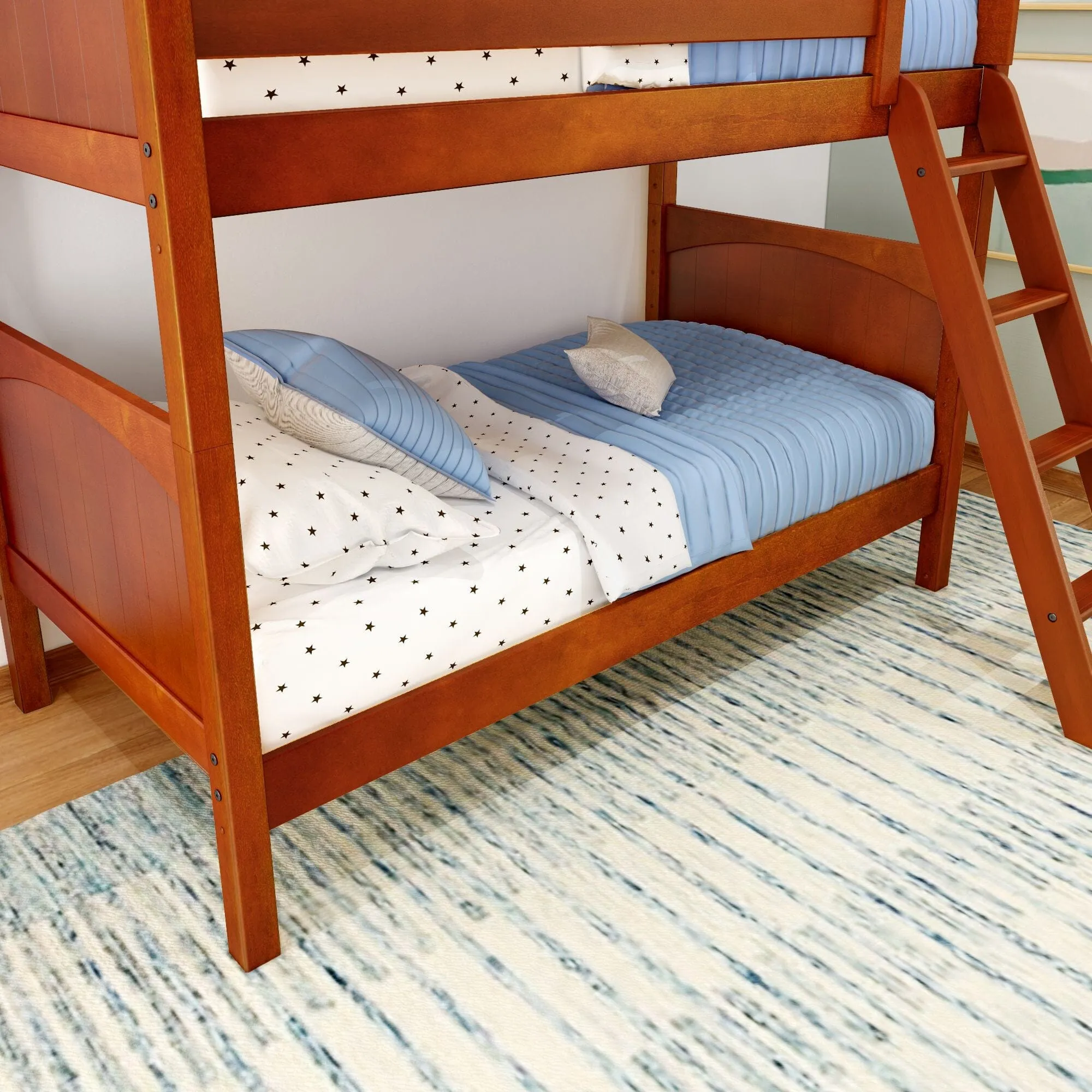 Twin Medium Bunk Bed with Ladder