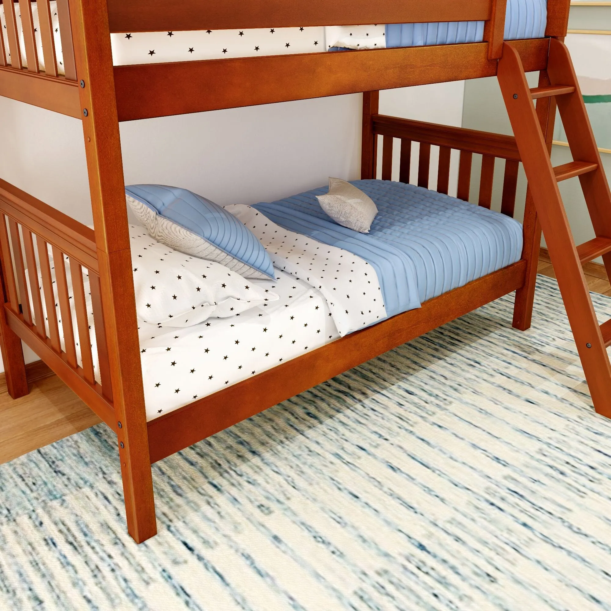 Twin Medium Bunk Bed with Ladder