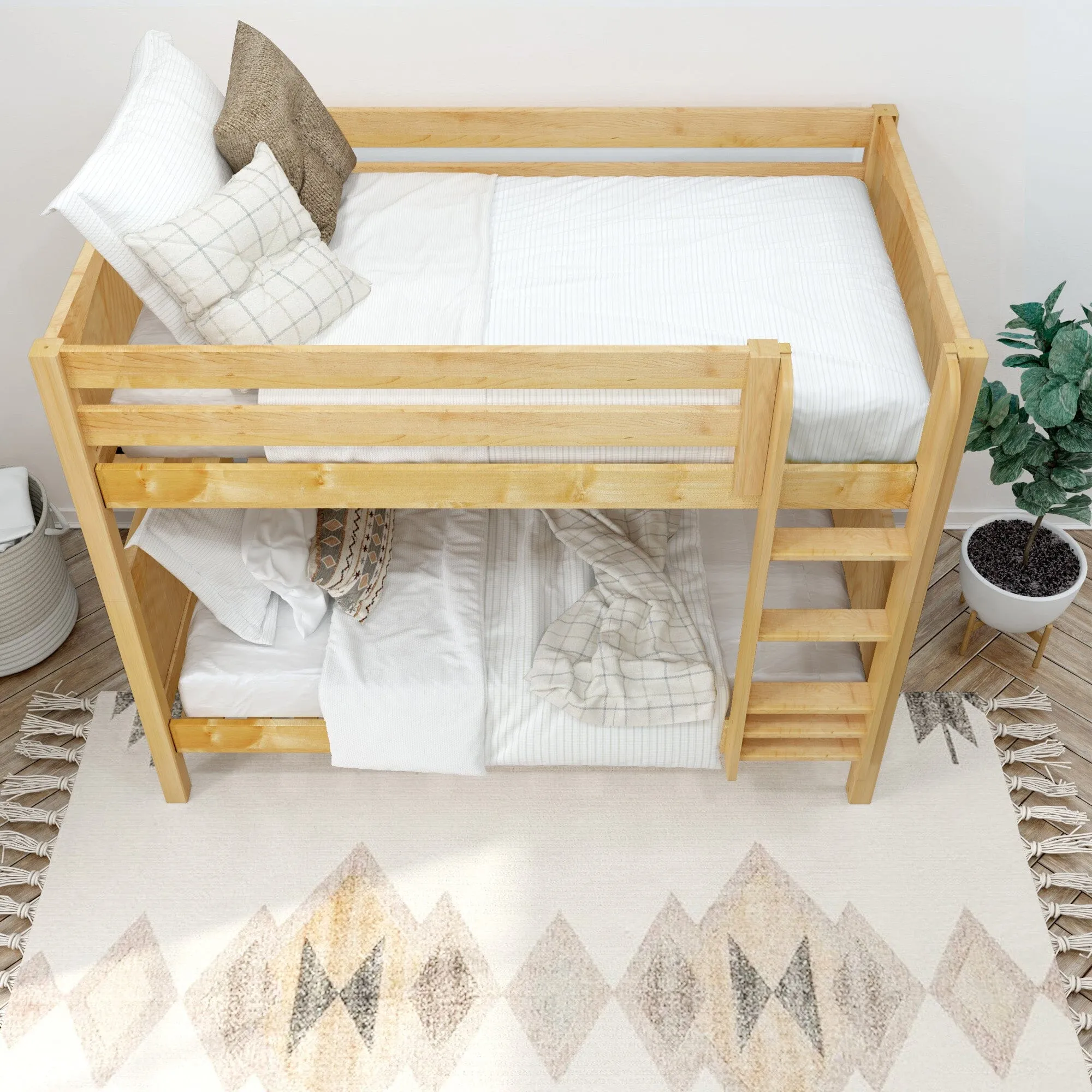 Twin Medium Bunk Bed with Ladder