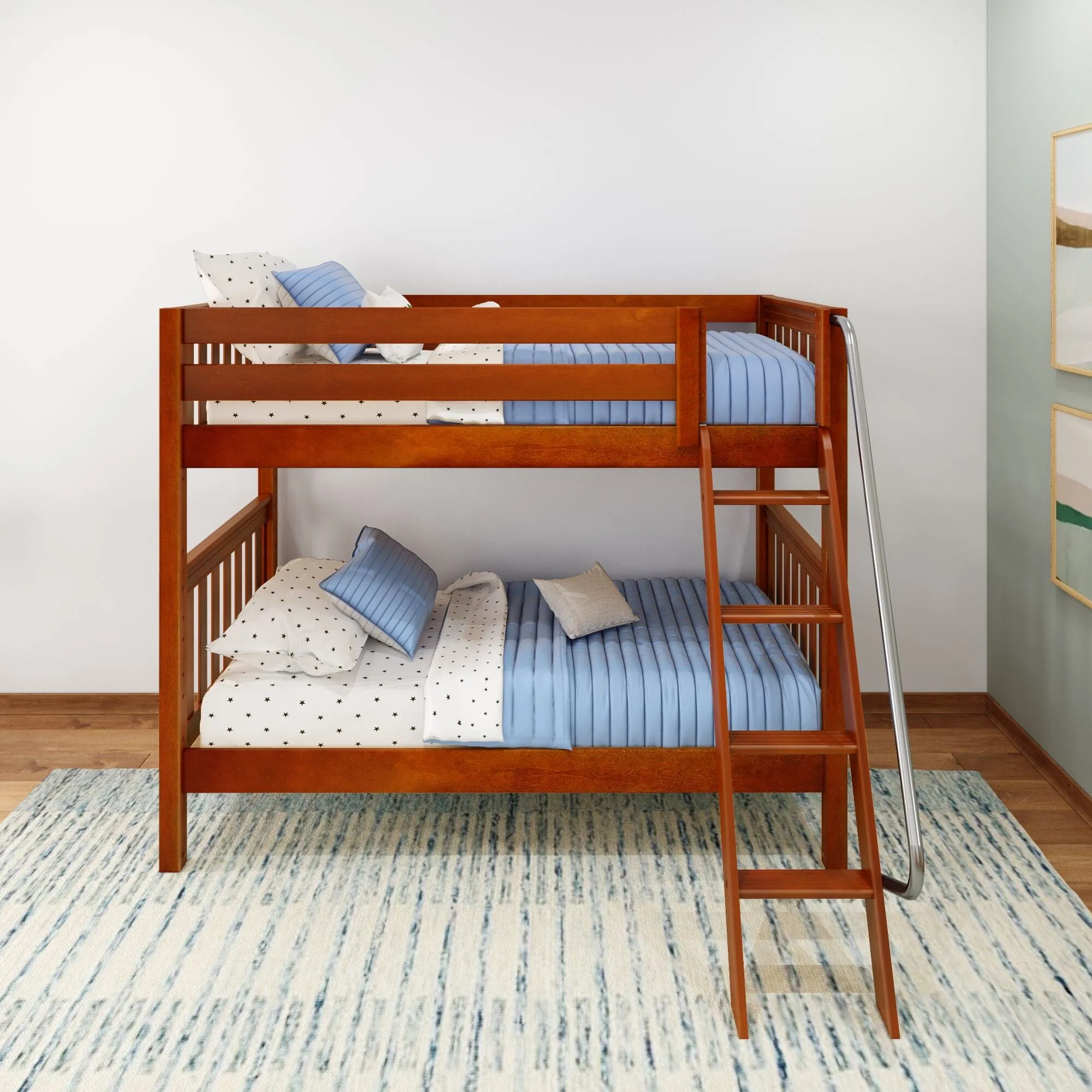 Twin Medium Bunk Bed with Ladder