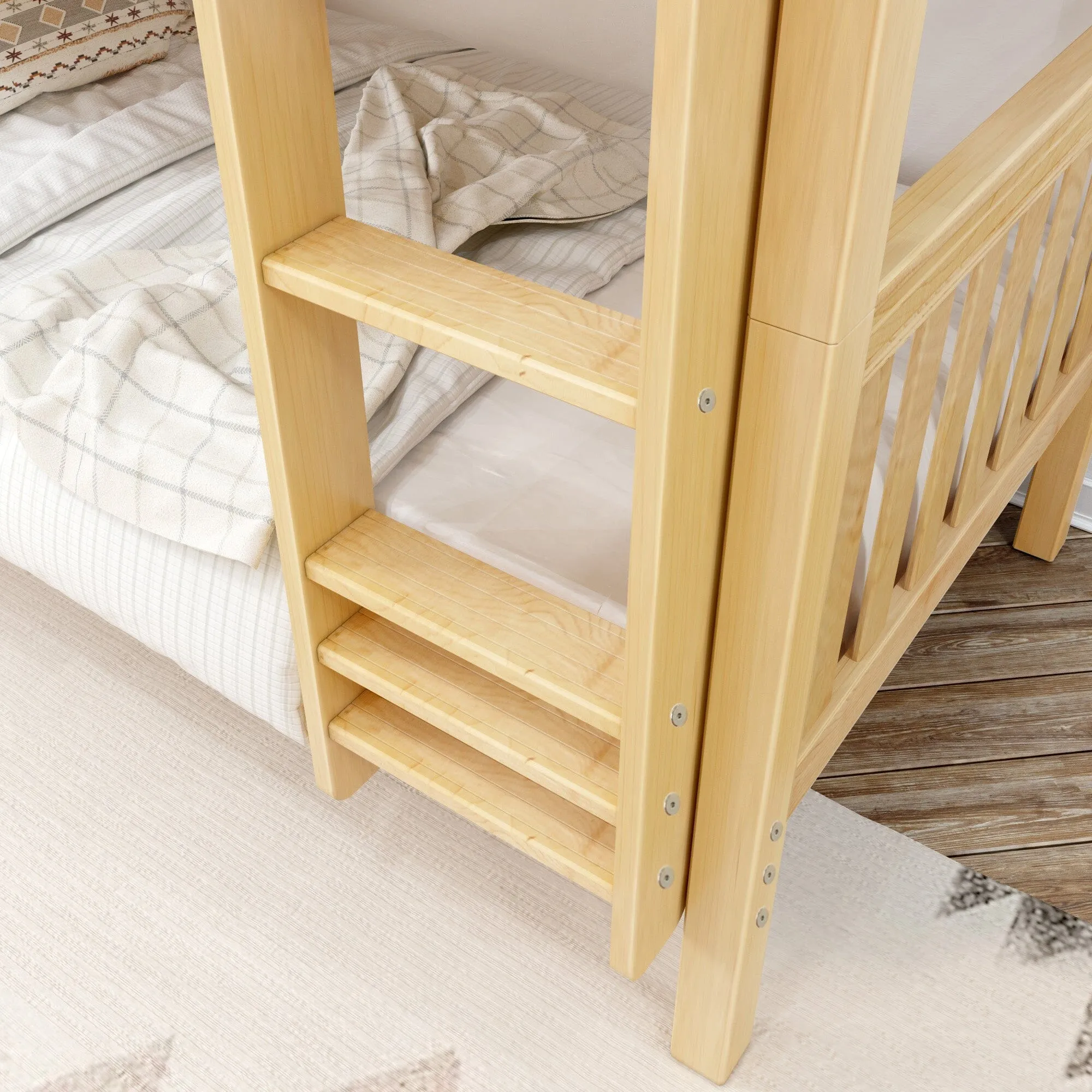 Twin Medium Bunk Bed with Ladder