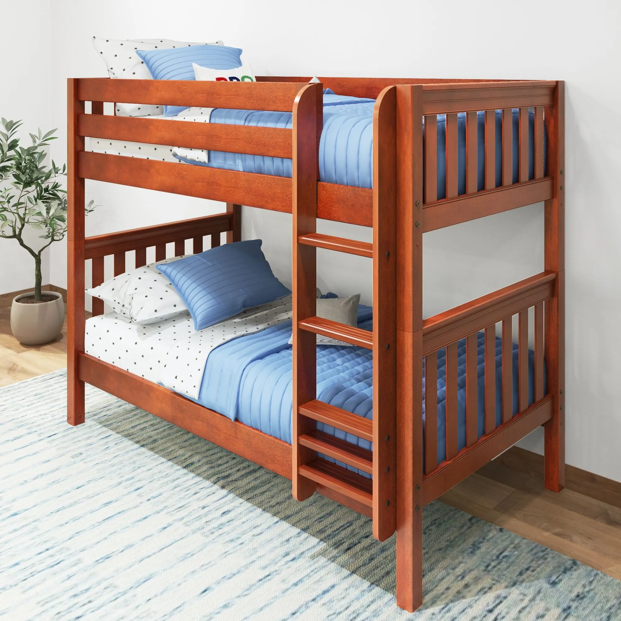 Twin Medium Bunk Bed with Ladder