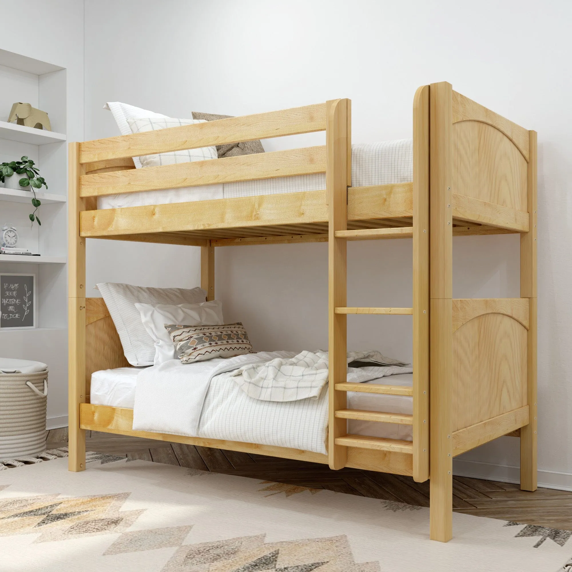 Twin Medium Bunk Bed with Ladder