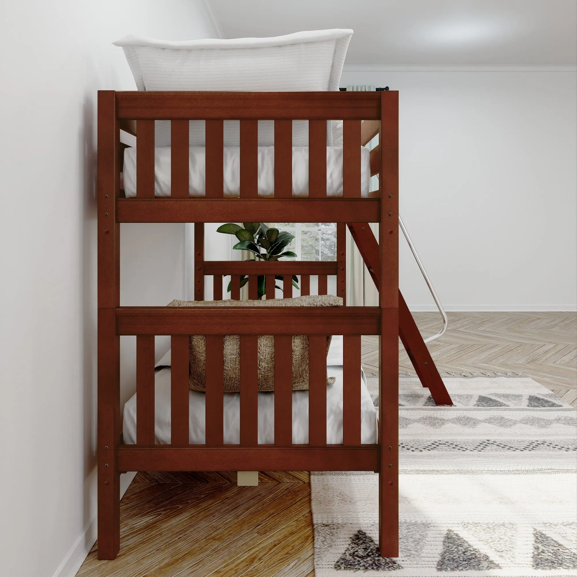 Twin Medium Bunk Bed with Ladder