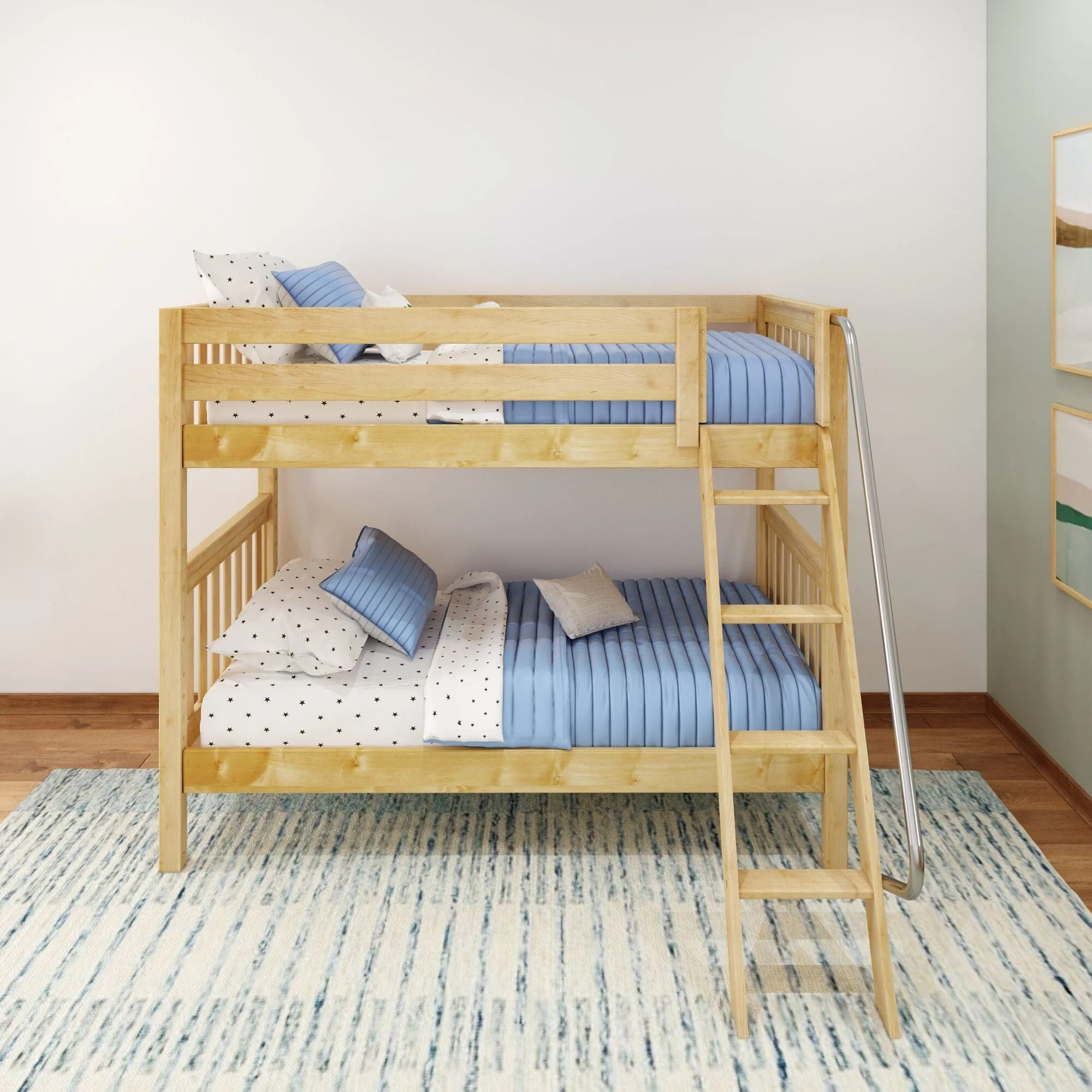 Twin Medium Bunk Bed with Ladder