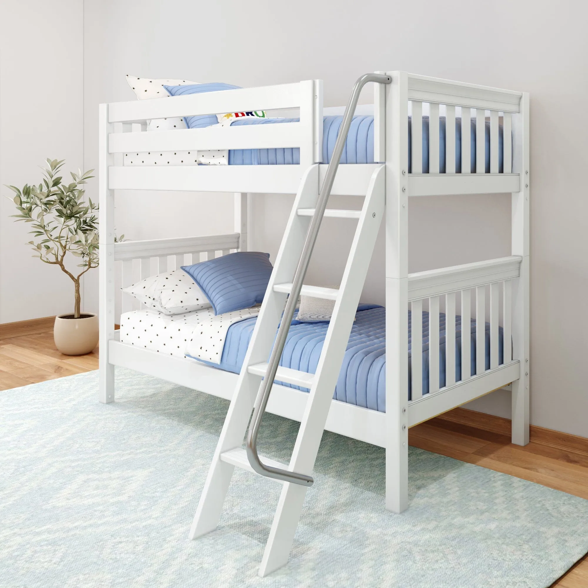 Twin Medium Bunk Bed with Ladder