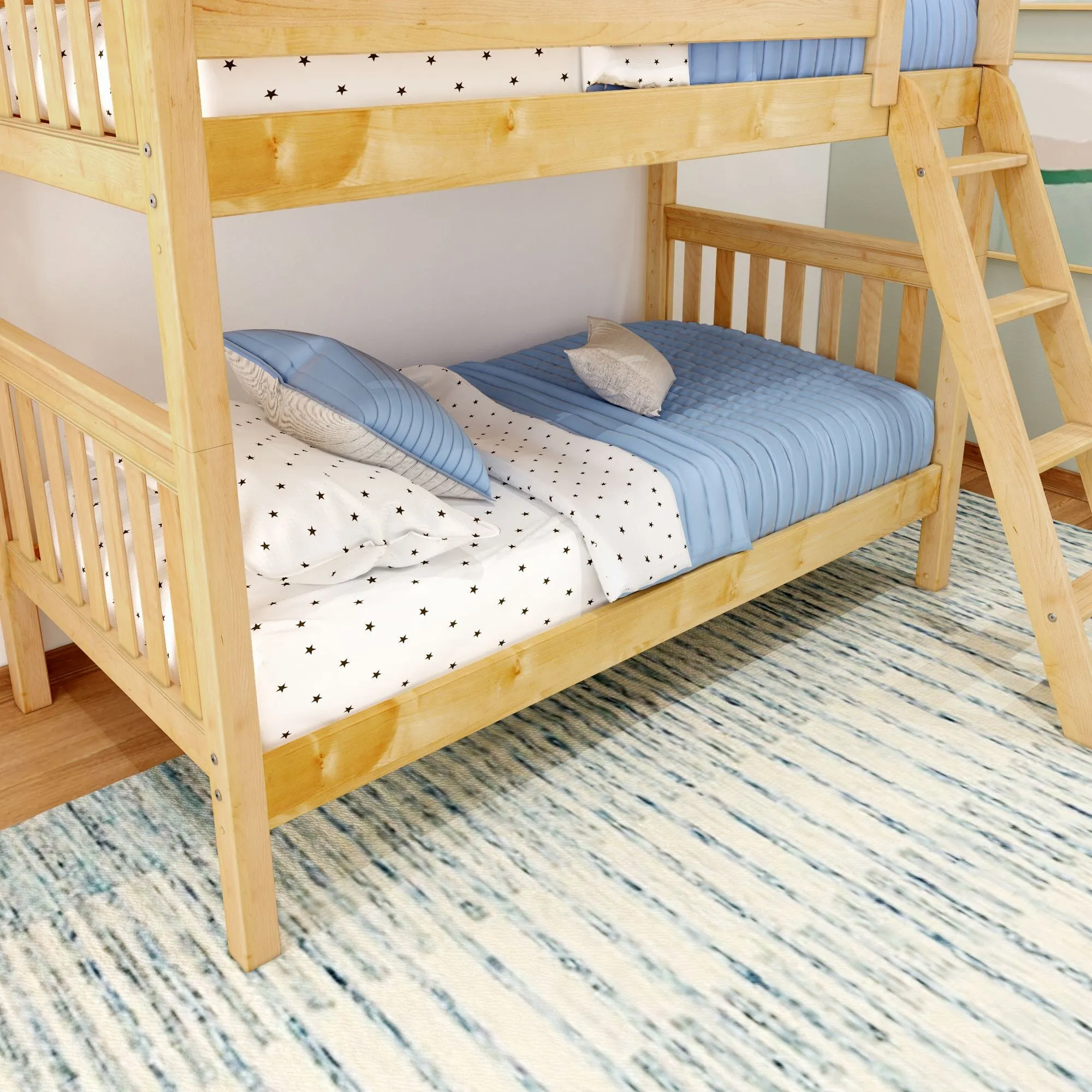 Twin Medium Bunk Bed with Ladder