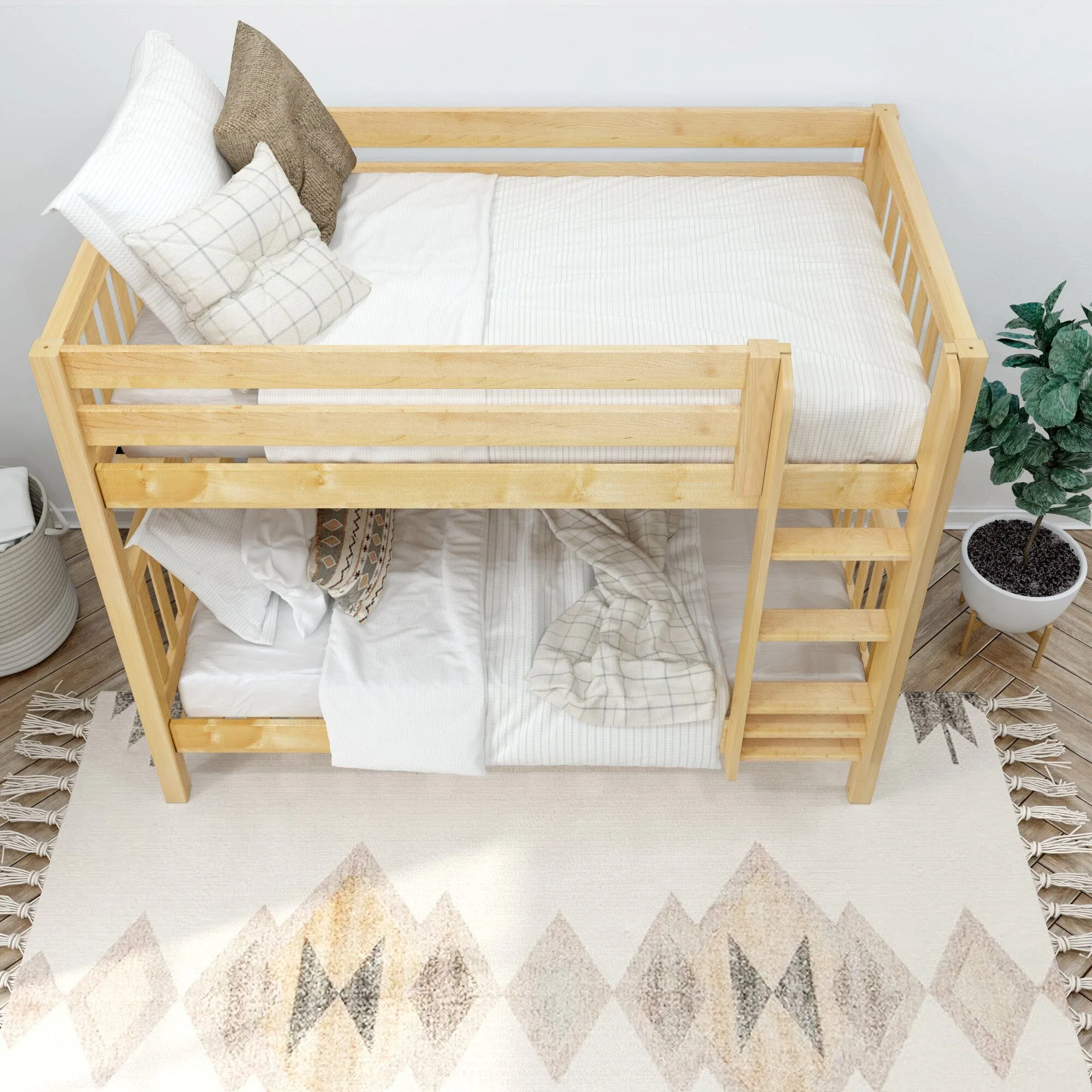 Twin Medium Bunk Bed with Ladder