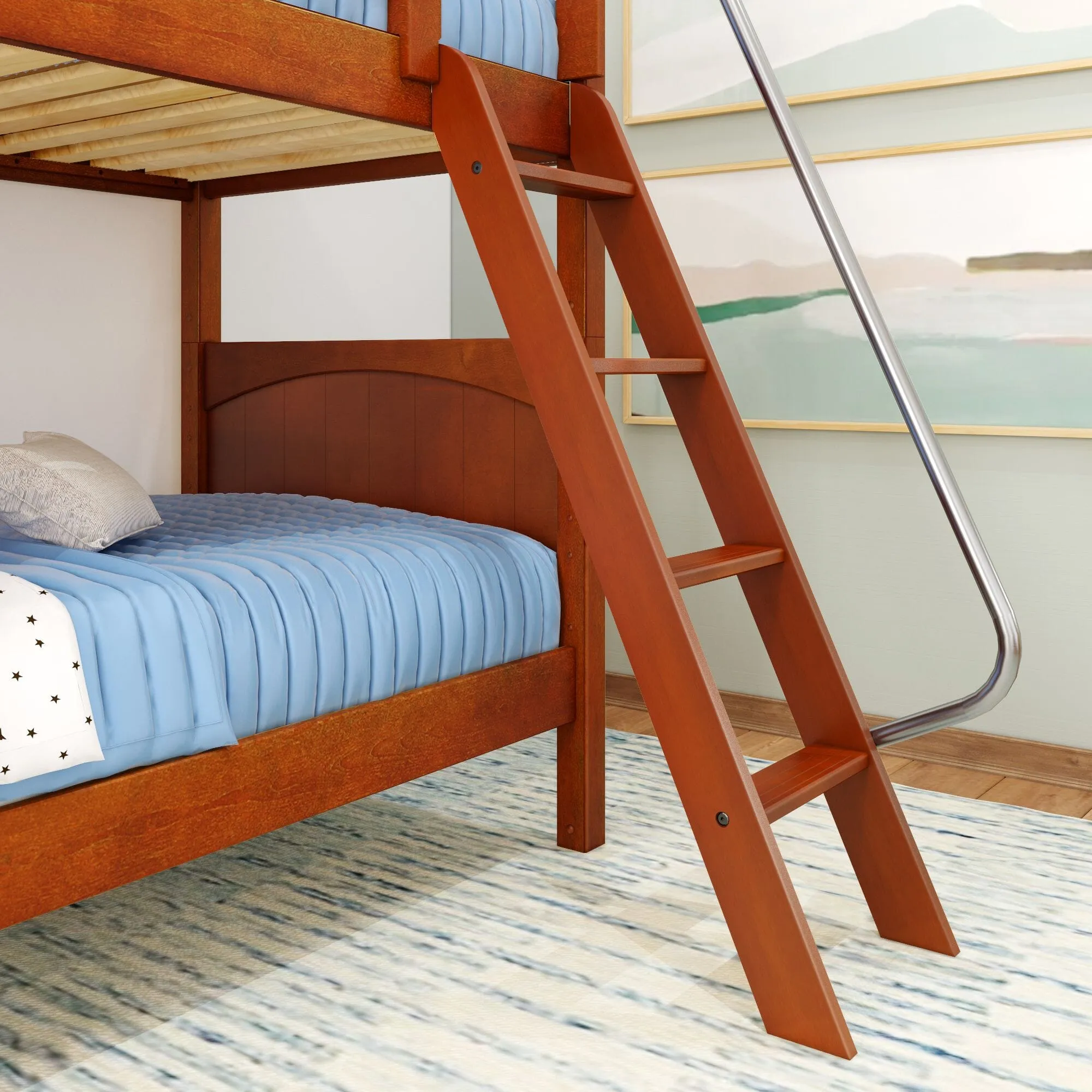 Twin Medium Bunk Bed with Ladder