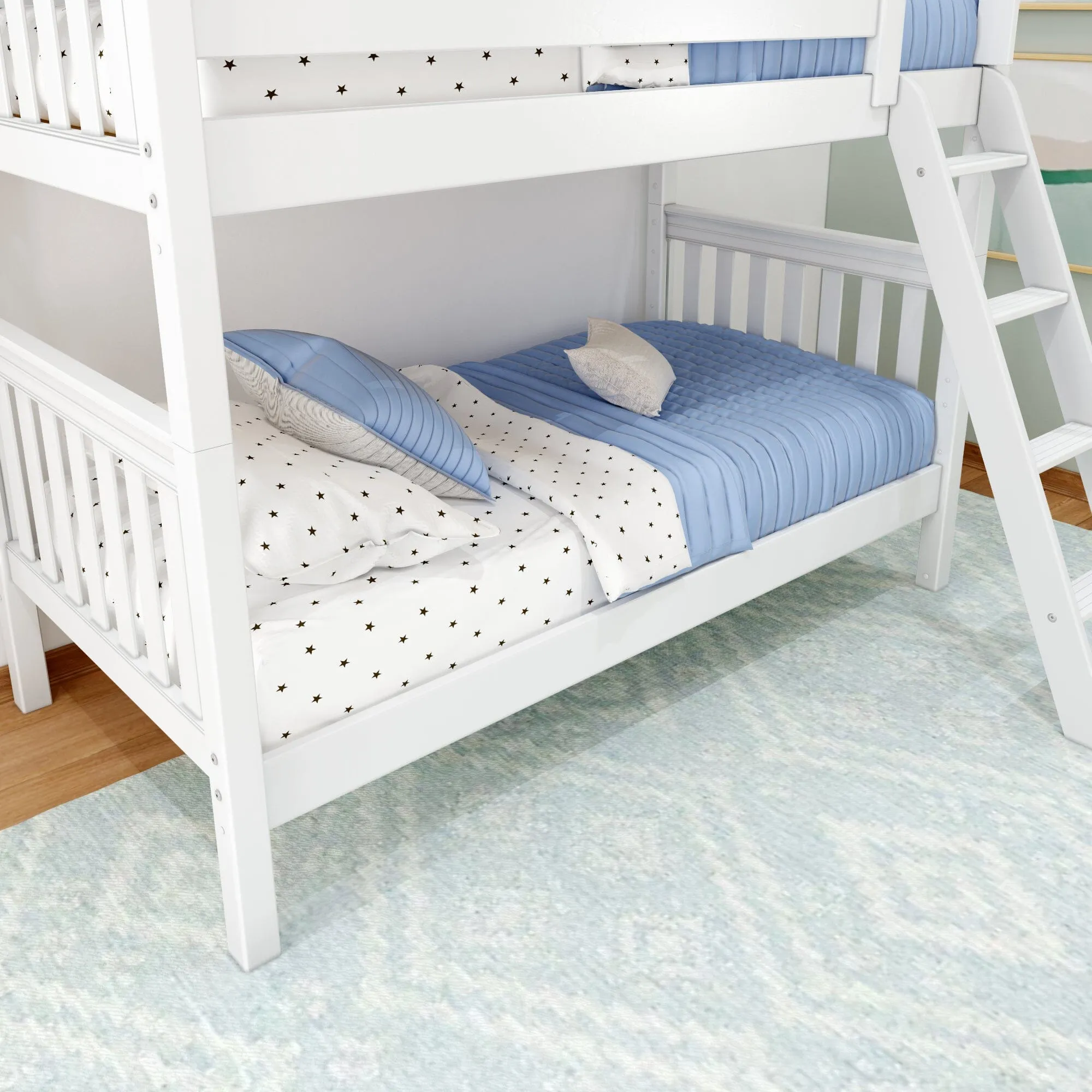 Twin Medium Bunk Bed with Ladder