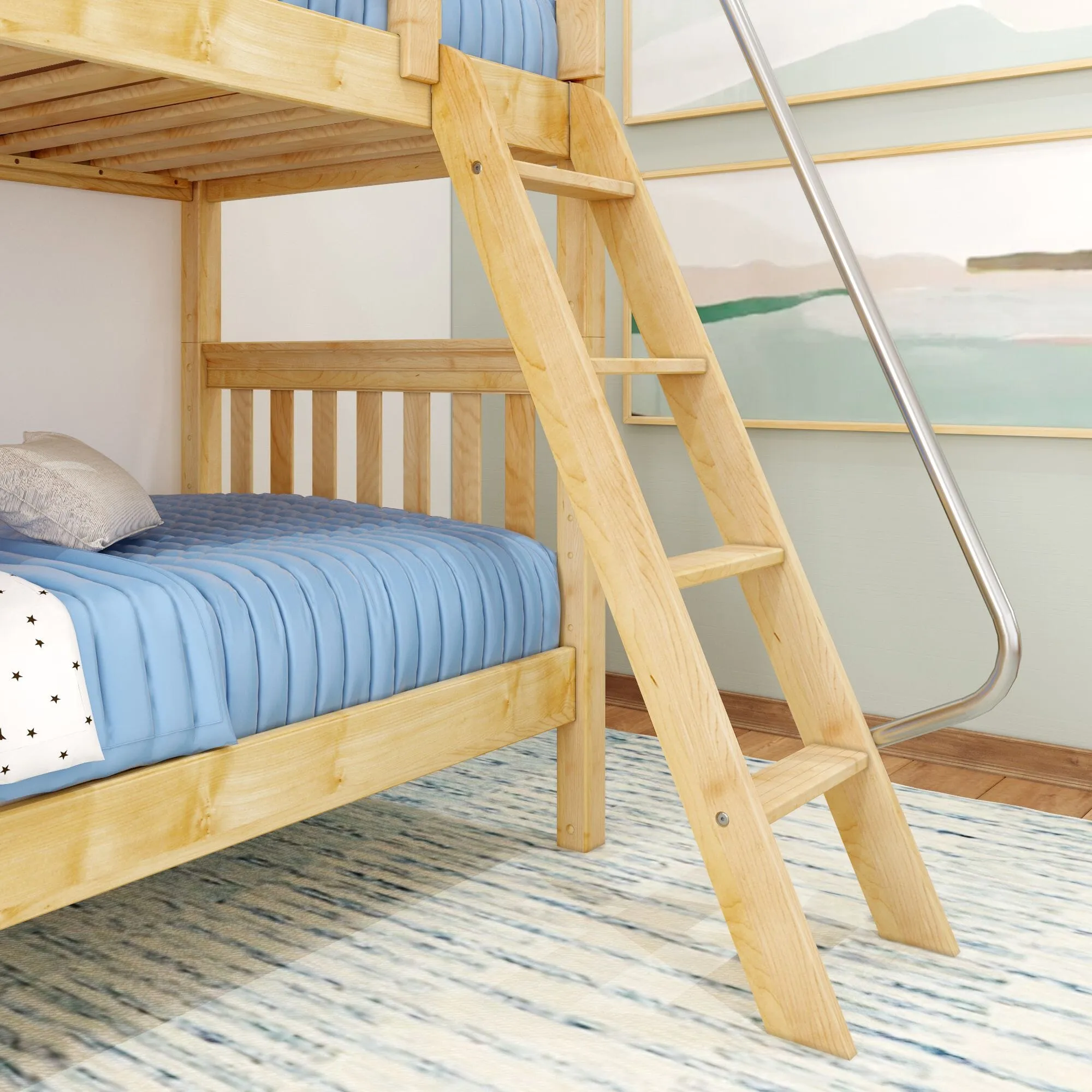 Twin Medium Bunk Bed with Ladder