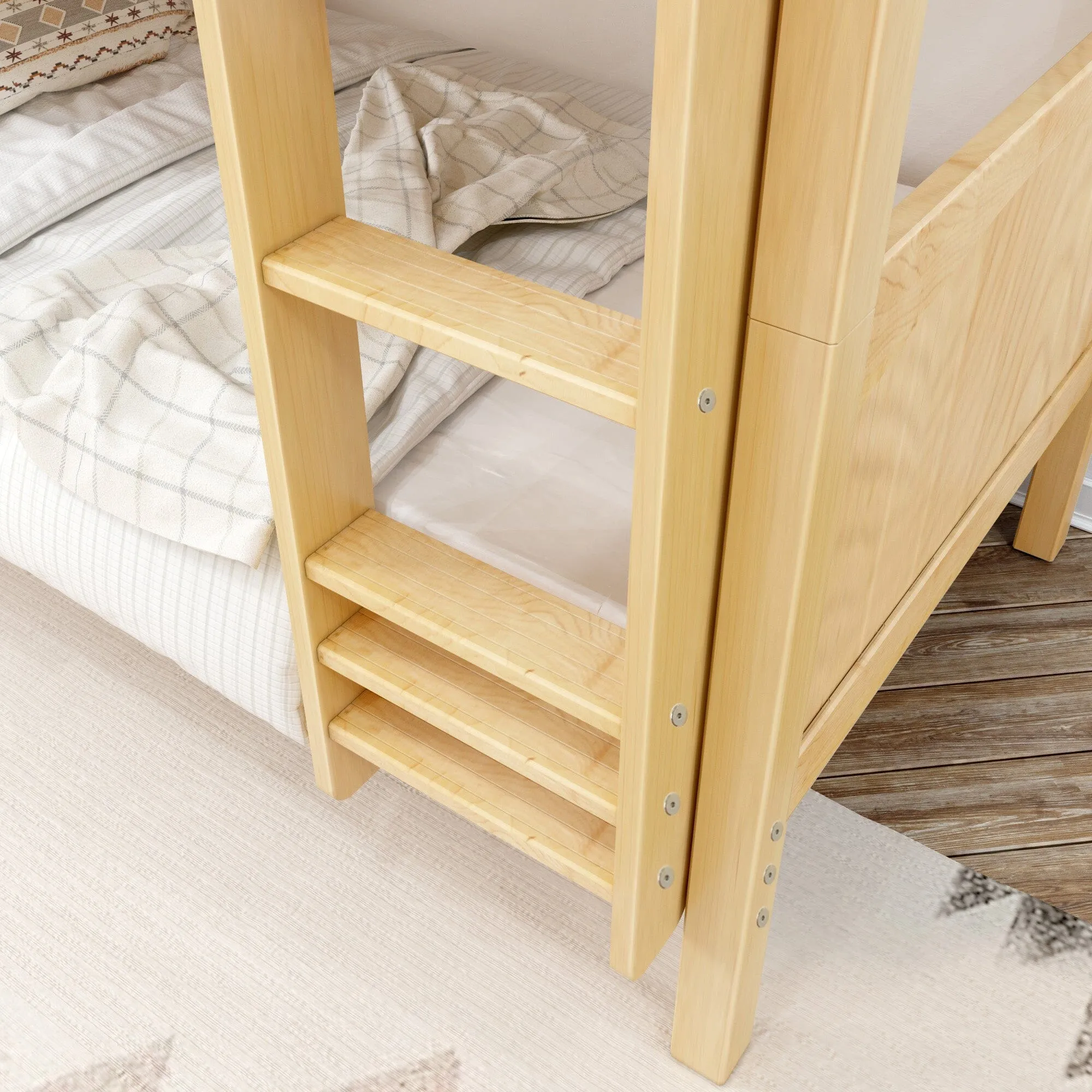 Twin Medium Bunk Bed with Ladder