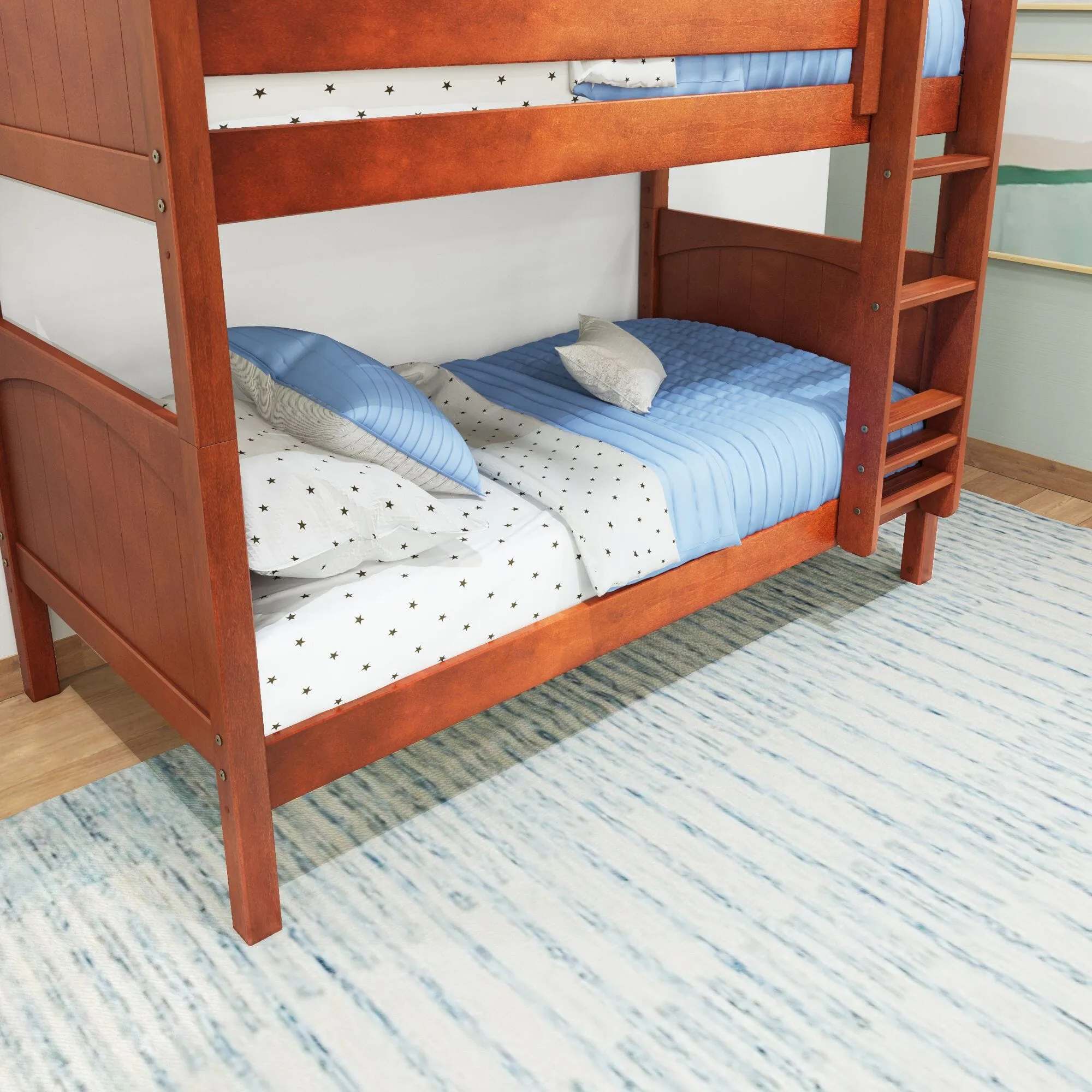 Twin Medium Bunk Bed with Ladder