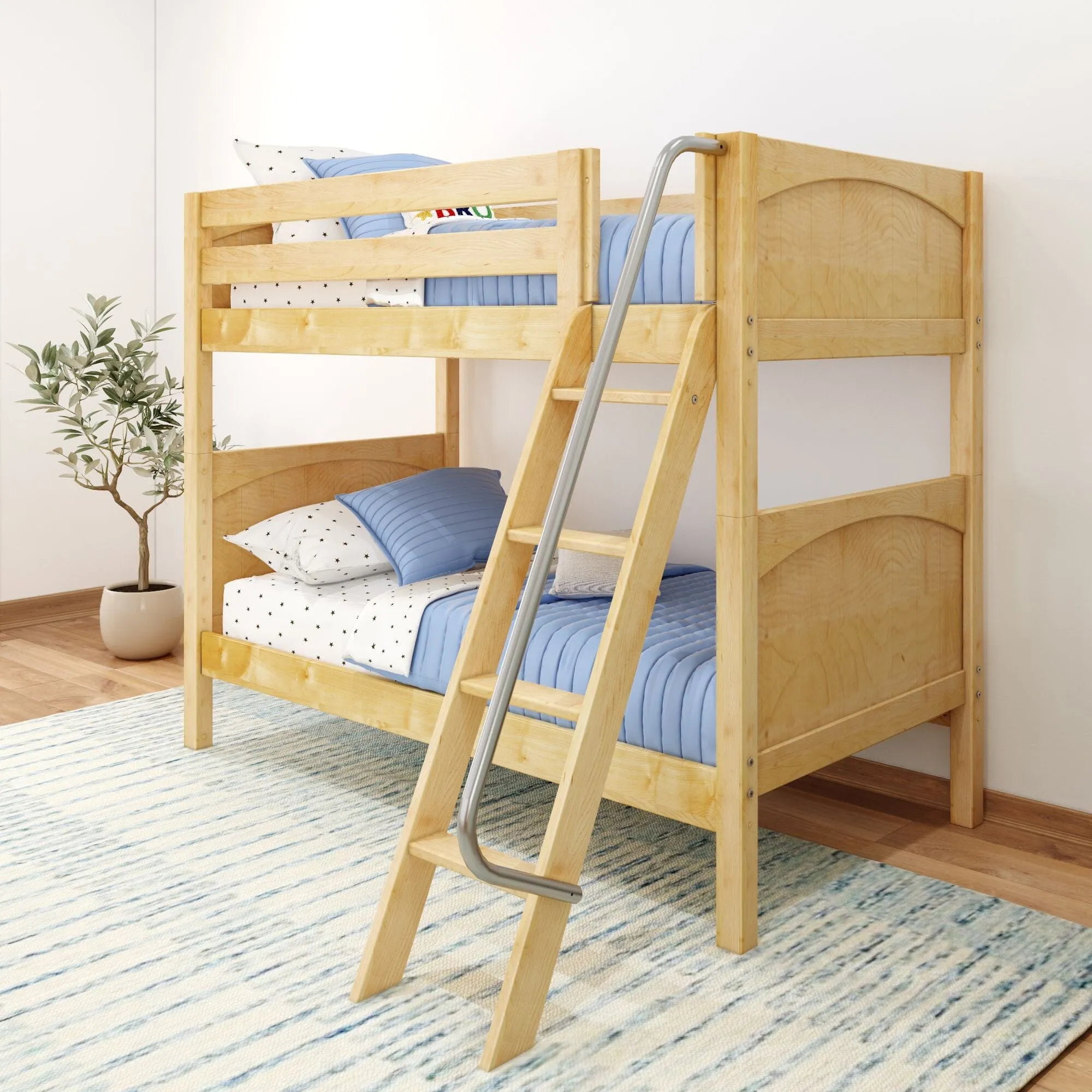 Twin Medium Bunk Bed with Ladder