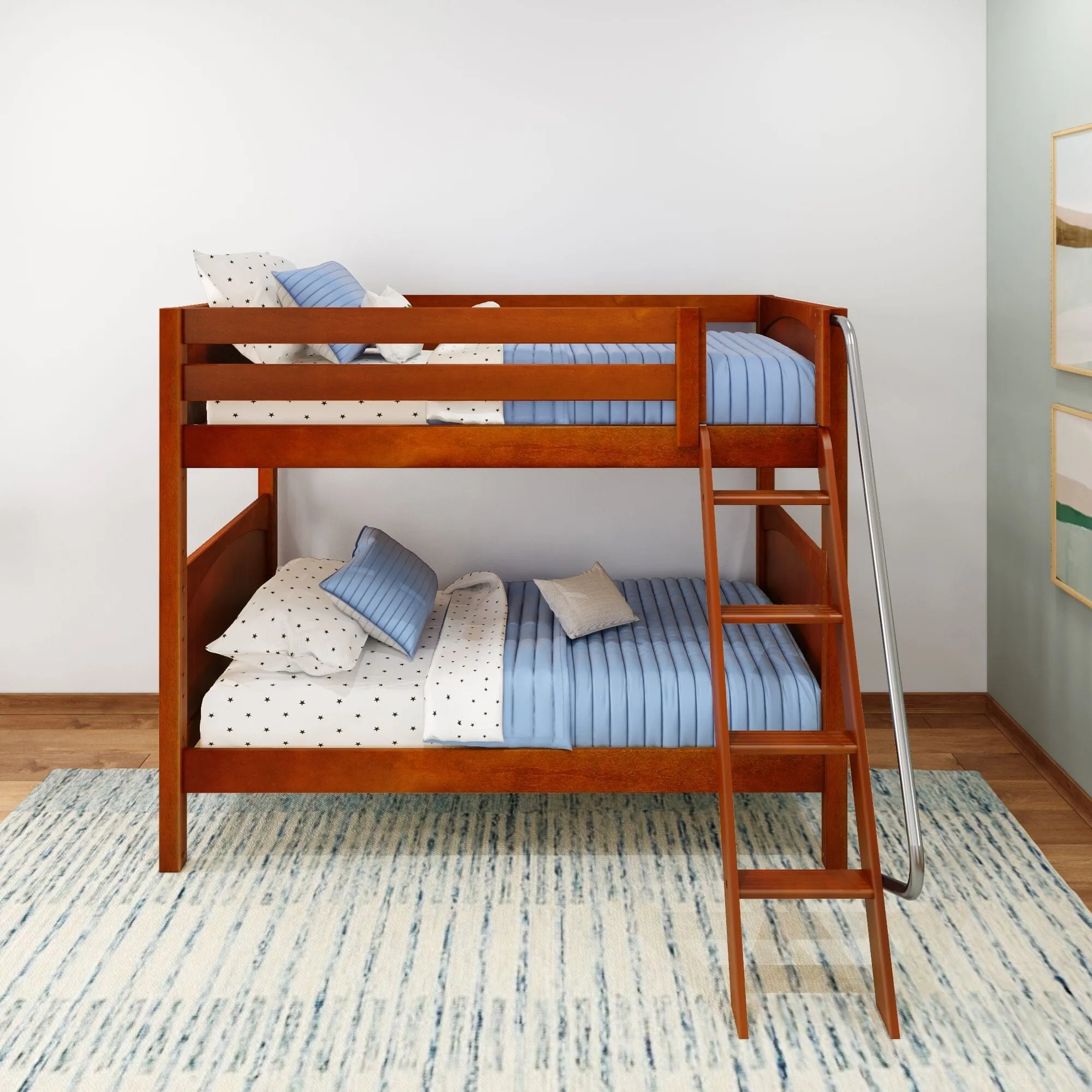 Twin Medium Bunk Bed with Ladder