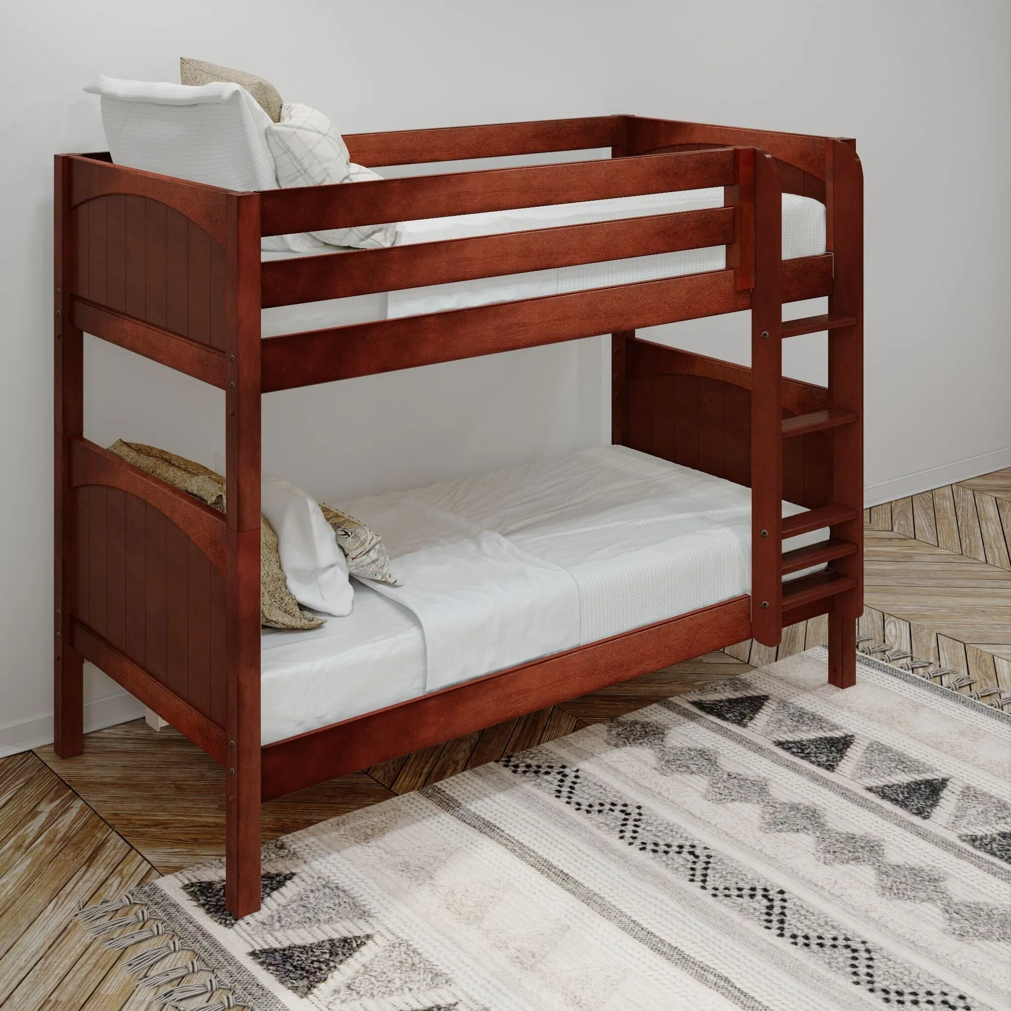 Twin XL Medium Bunk Bed with Ladder