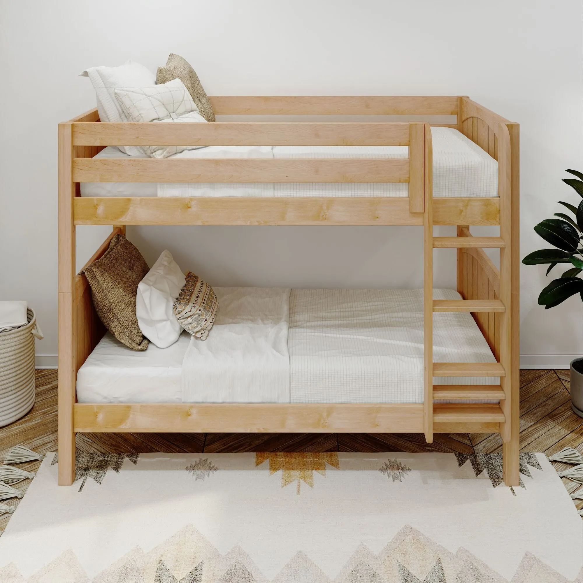 Twin XL Medium Bunk Bed with Ladder