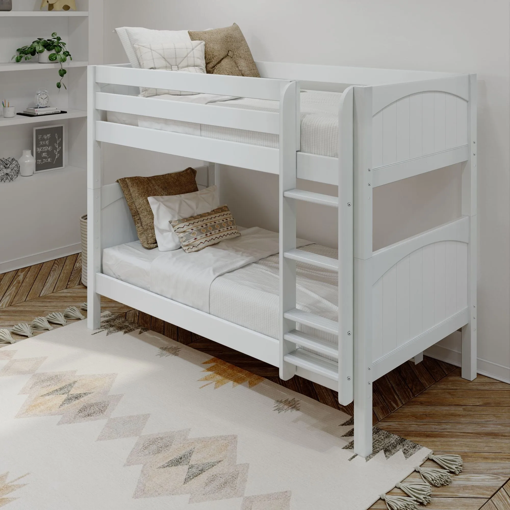 Twin XL Medium Bunk Bed with Ladder