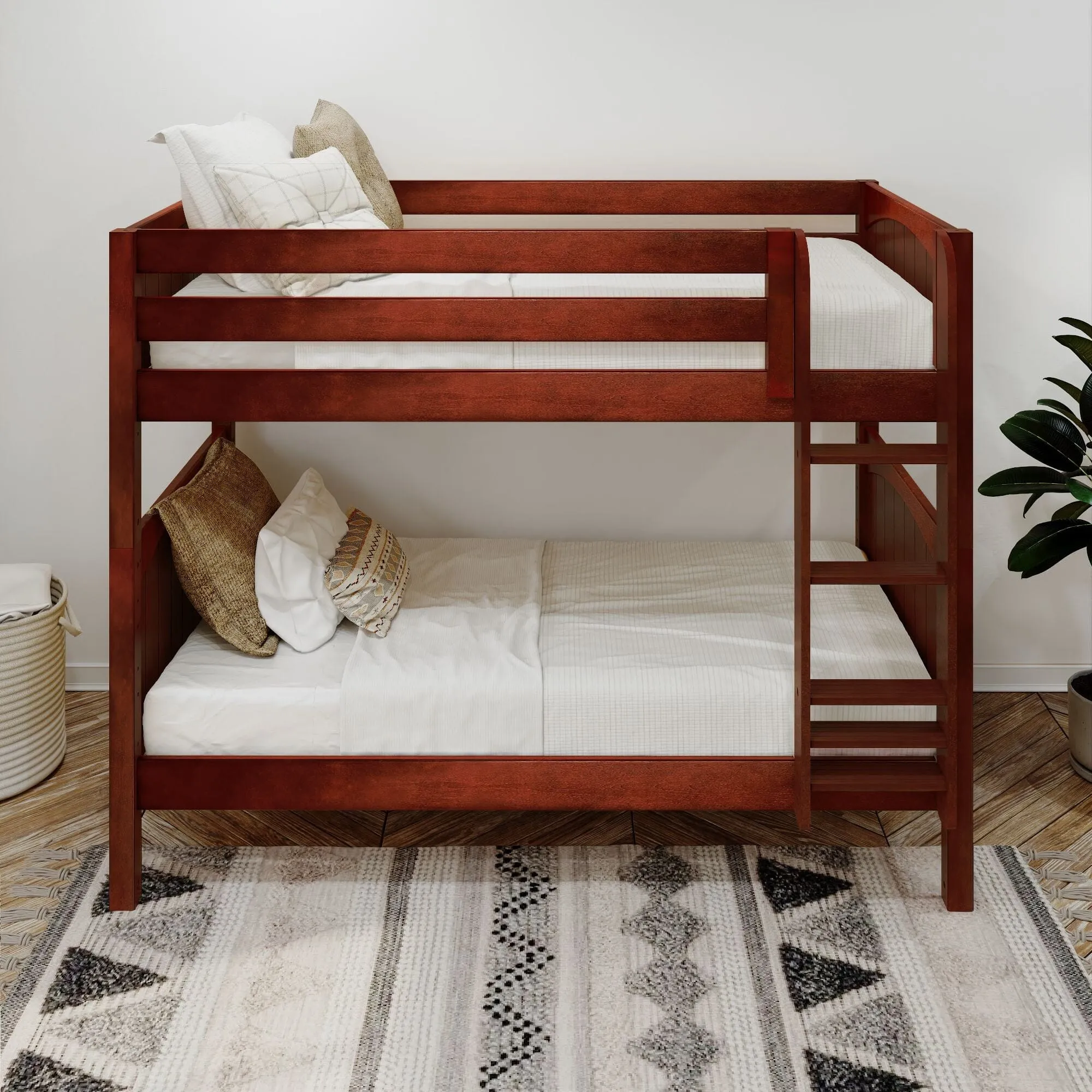 Twin XL Medium Bunk Bed with Ladder