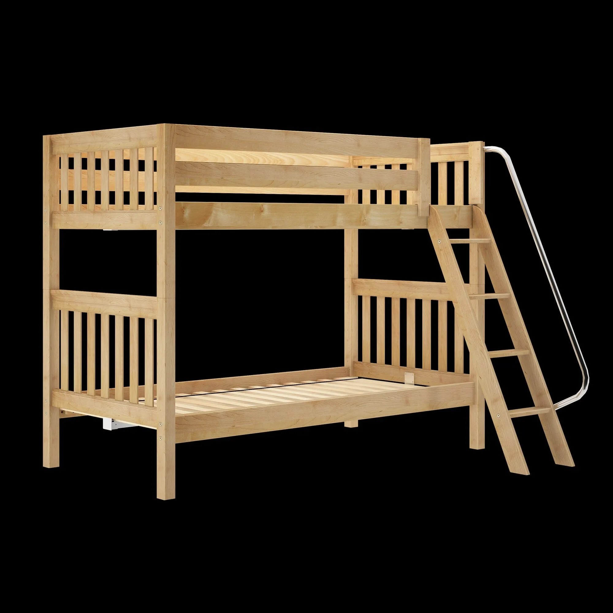 Twin XL Medium Bunk Bed with Ladder