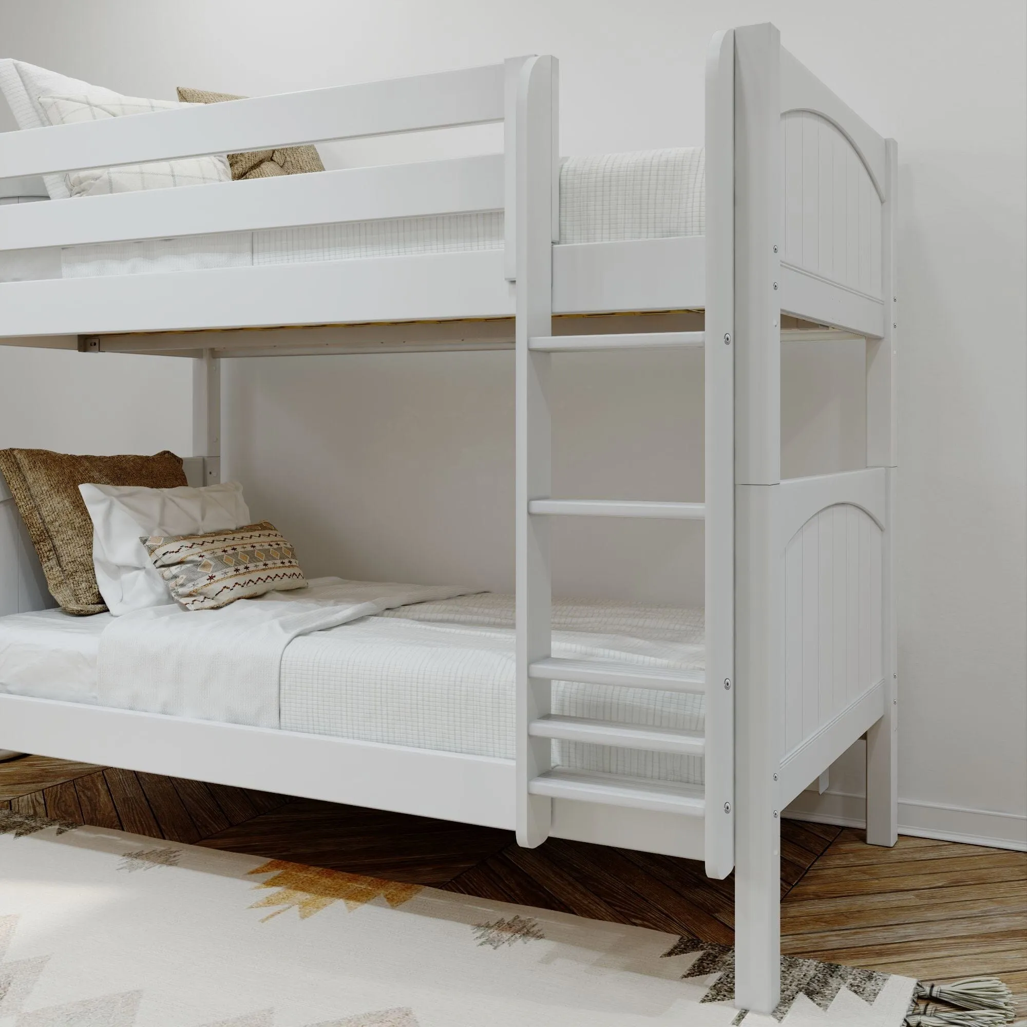 Twin XL Medium Bunk Bed with Ladder