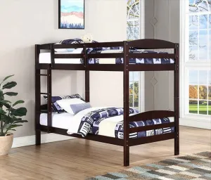 Twin/Twin Espresso Bunk Bed